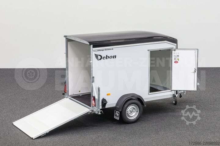  Debon CHEVAL LIBERTE DEBON C255 V2 WABENKERN 1300 KG | SCHWARZ / GRAU + SEITENTÜR