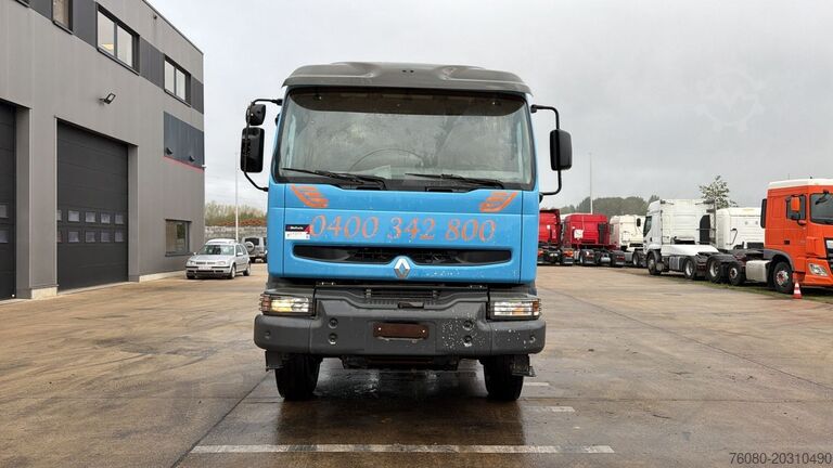 Châssis cabine Renault KERAX 420 (LAMES / GRAND PONT / STEEL SUSP. / B...