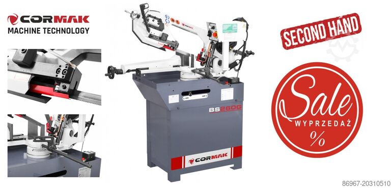 Scie à ruban CORMAK BS260G