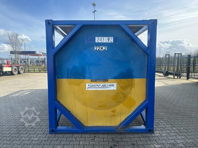 Tank kontejner Welfit Oddy 20FT ISO, 23.820L / 1-COMP.  / IMO 1 / valid 5Y...