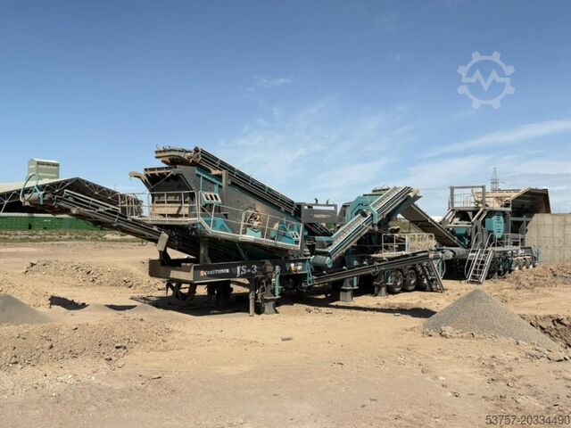 破碎设备/移动破碎站 Constmach Mobile Crushing Plant Mobile Crushing Plant 120-150 tph JS-2