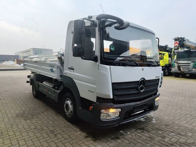 Benne à 3 côtés Mercedes-Benz Atego 823 4x2 Meiller 3 Seitenkipper