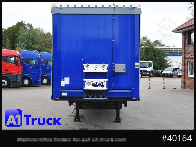 Semi-reboque aberto com lona KRONE Tautliner, Lenkachse, Coimulde, Ice Protect, TÜV 09/2026