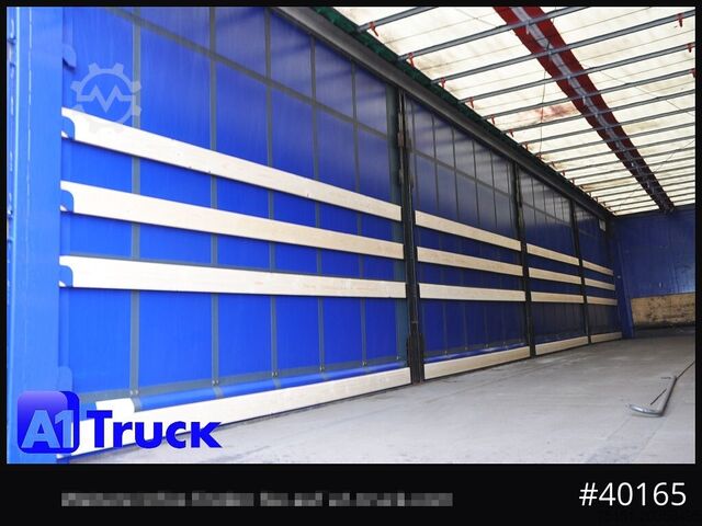 Semi-reboque aberto com lona KRONE Tautliner, Lenkachse, Coimulde, Ice Protect, TÜV 09/2026