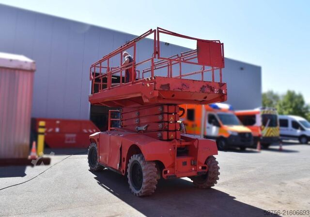 Scissor lift PB Lifttechnik S151-19E4x4, defekt
