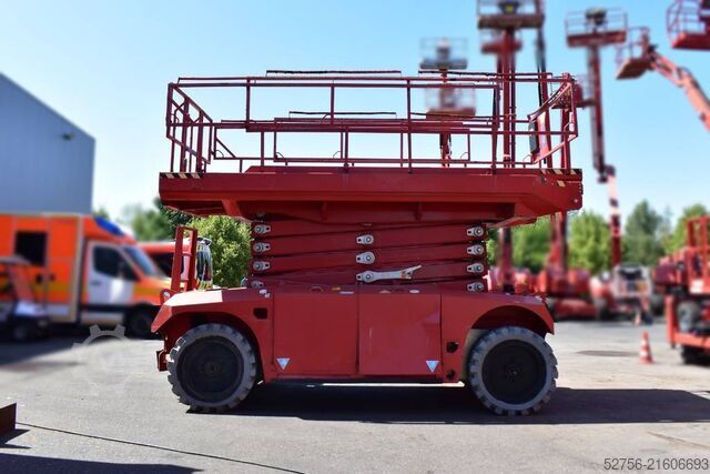 Scissor lift PB Lifttechnik S151-19E4x4, defekt