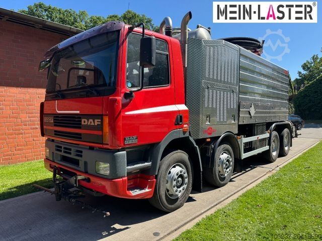 Xe bồn hút chân không SCANIA G 450 8x4 Kaiser Twister Komfort V2A Funk