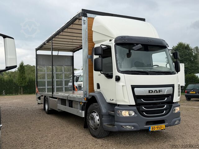 Lona DAF CF 320 LF320.19 EURO6. OPRIJWAGEN MET SCHUIFZEI...