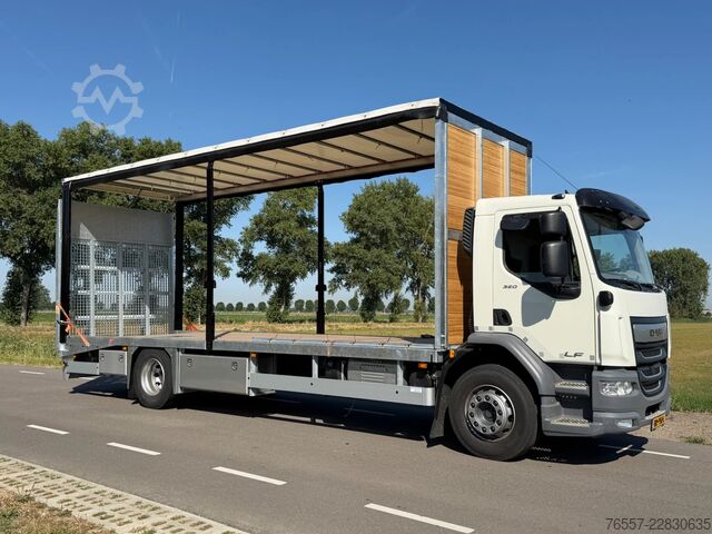 Lona DAF CF 320 LF320.19 EURO6. OPRIJWAGEN MET SCHUIFZEI...