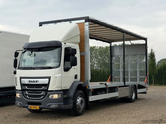 Lona DAF CF 320 LF320.19 EURO6. OPRIJWAGEN MET SCHUIFZEI...