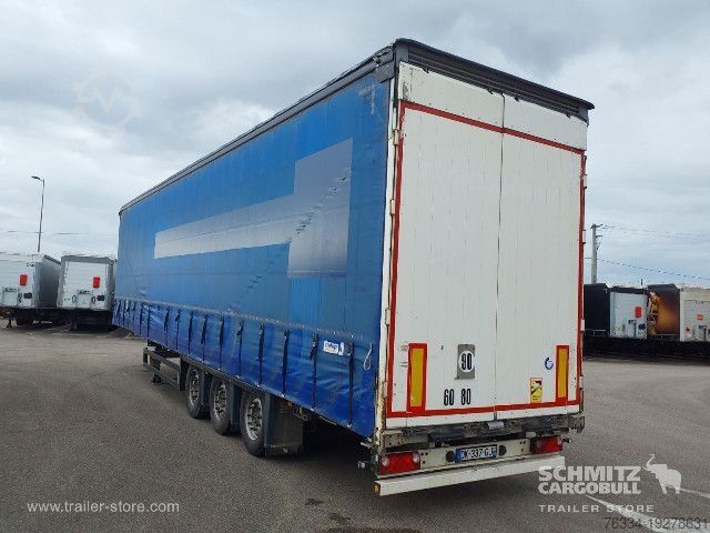 Semirremolque abierto con toldo Schmitz Cargobull Semitrailer Curtainsider Mega
