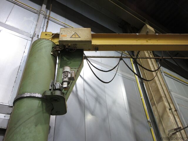 Crane arm Zasche Demag Kran Drehkran Hallenkran ZHD 500-8 500Kg L 8m Demag PK Kettenzug