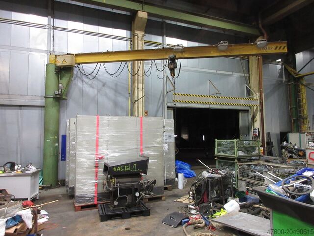Crane arm Zasche Demag Kran Drehkran Hallenkran ZHD 500-8 500Kg L 8m Demag PK Kettenzug