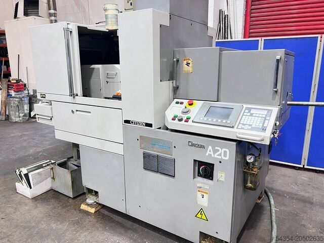 CNC Schweizer Mehrfunktions-Drehzentrum Citizen A20 VIIPL