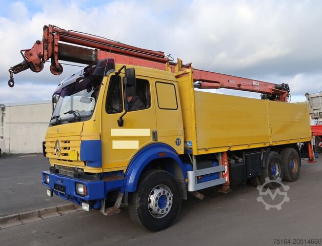 Kravas automašīna ar vaļēju virsbūvi (atvērta) Mercedes-Benz 2538 6x4
