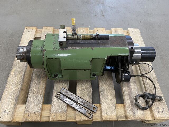 Main spindle head incl. clamping cylinder 