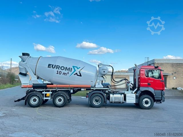 Betonmischer LKW EUROMIX MTP - 10m³ Betonmischer-Auflieger