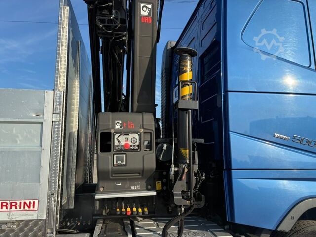 Đầu kéo tiêu chuẩn VOLVO FH 500 gru+cassone fisso