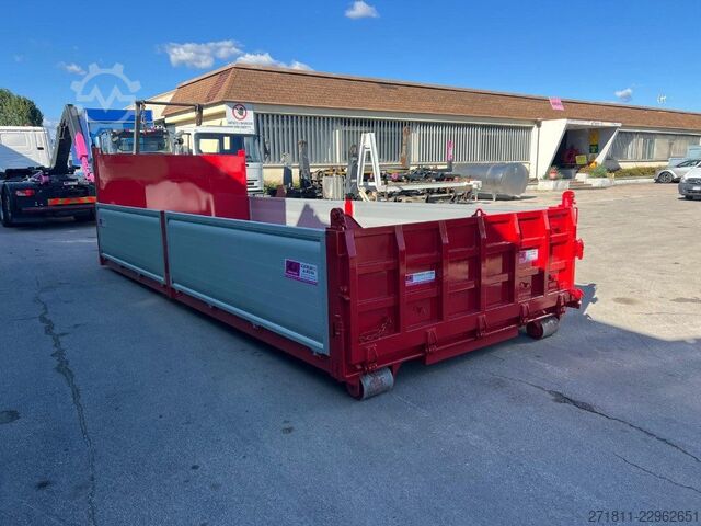 Ролл-оф контейнер  CONTAINER SCARRABILE NUOVO A PIANALE CON SPONDE