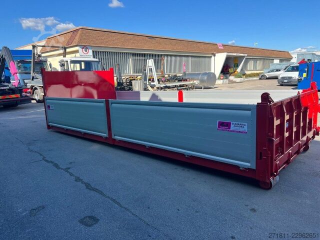 Ролл-оф контейнер  CONTAINER SCARRABILE NUOVO A PIANALE CON SPONDE