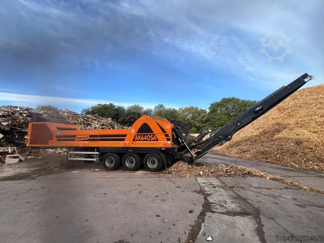 Mobilt fragmenteringsverk Doppstadt AK 640 SA