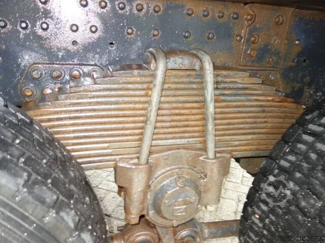 Volquete MAN FE 410 8x4 kipper,manual feulpomp,steel kipper