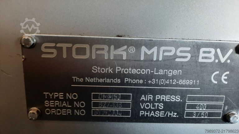 Stork MPS B.V 骨分离机 Stork MPS B.V. typ DMM50;