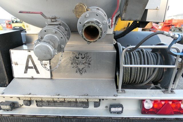 Semi-reboque tanque Saug Truck XXL 18,Kanalreiniger,Pumpe,Alu-Felgen