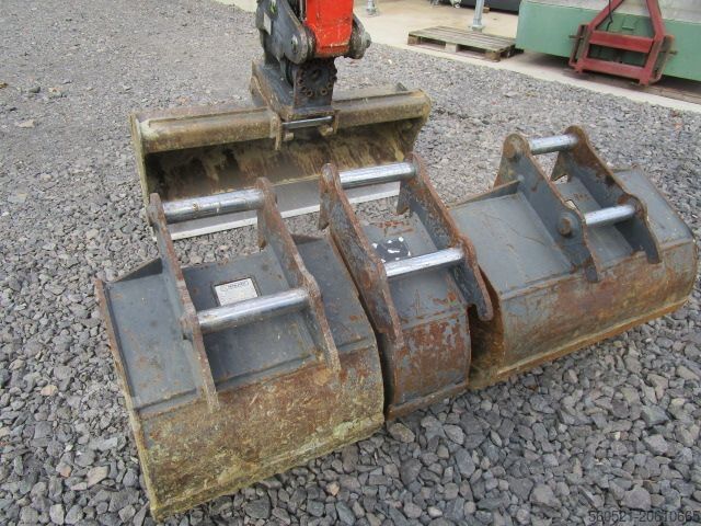 Mini excavators Kubota KX 060-5 - 5,9 Ton.- Klima + Powertilt + 4 Löffel