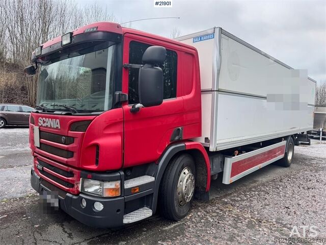 Kofer Scania P280 4x2 Box Truck w/ Long Box. Comes with new EU!