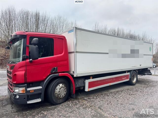 Kofer Scania P280 4x2 Box Truck w/ Long Box. Comes with new EU!