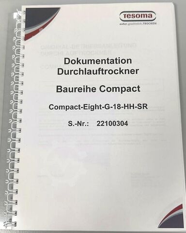 Sécheur continu Tesoma Compact Eight-G-18-HH-SR