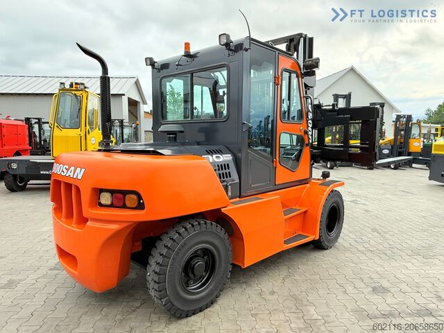 Chariot élévateur quatre roues DOOSAN 70 / DUPLEX / FORK 2500MM / POSITIONER