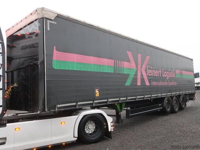 Auflieger mit Pritsche & Plane Berger SAPL 24 Coil Liftachse ultra light 5.560g