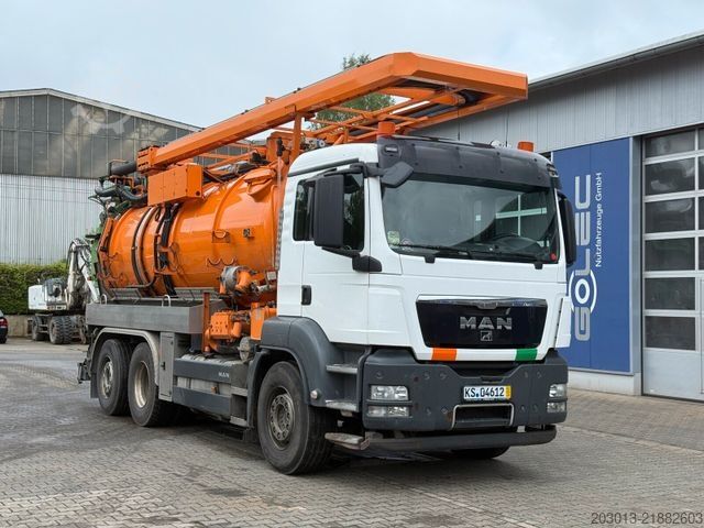 Saugwagen MAN TGS 28.440 6x2-4 BL Kanalreiniger Kombi MÜLLER