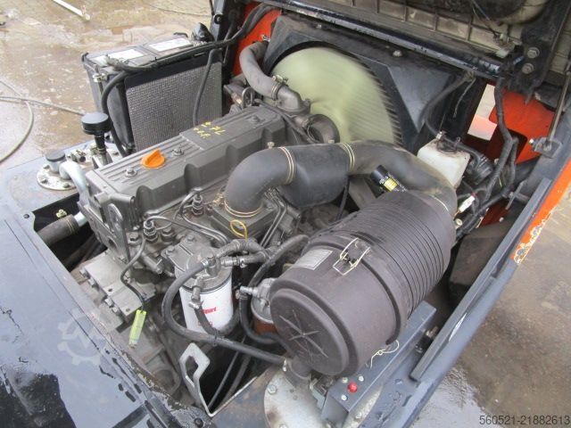 Dieselstapler Doosan D25G - Triplex 6,10m + Seitenschieber