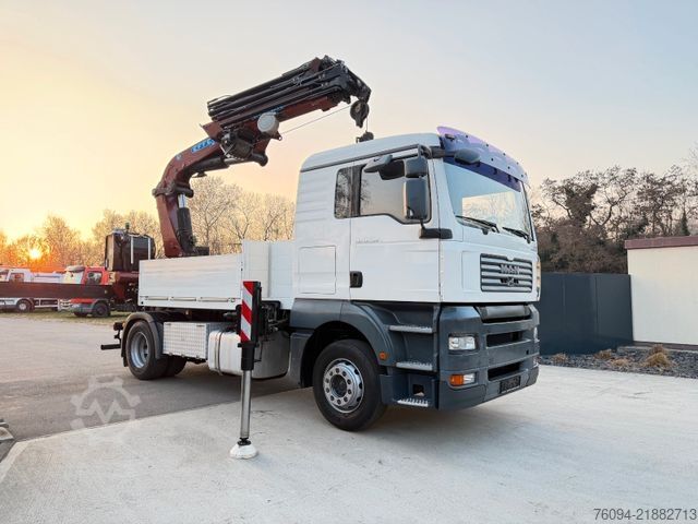 Autokran MAN TGA 18.350 4x2 Pritsche KRAN 26m FUNK Seilwinde