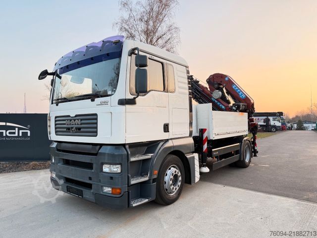 Autokran MAN TGA 18.350 4x2 Pritsche KRAN 26m FUNK Seilwinde