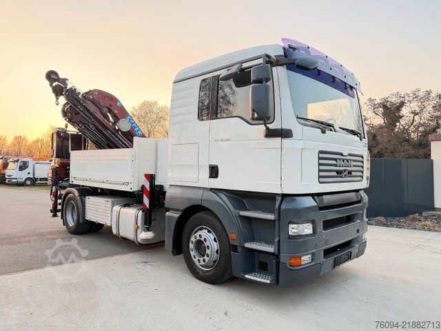 Autokran MAN TGA 18.350 4x2 Pritsche KRAN 26m FUNK Seilwinde
