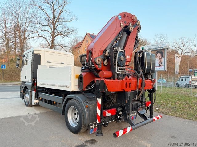 Autokran MAN TGA 18.350 4x2 Pritsche KRAN 26m FUNK Seilwinde