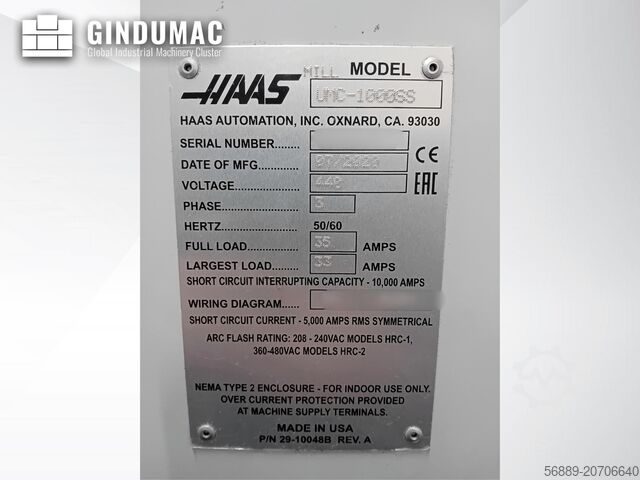 Universal-Bearbeitungszentrum HAAS UMC-1000SS