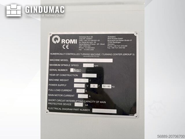 Horisontaalne treipingi masin Romi GL 250