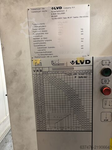 Kantpresse LVD PPBL 40/20