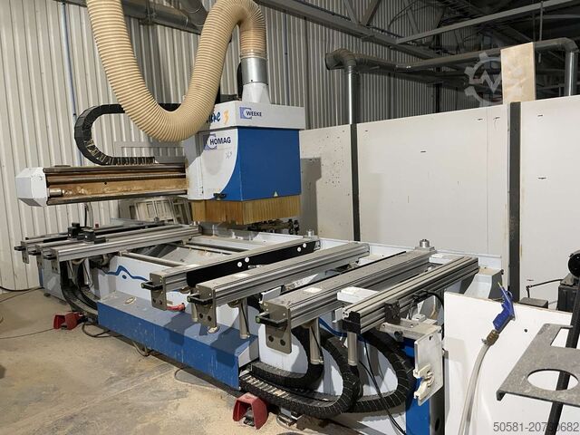 ศูนย์เครื่องจักรกล Homag Weeke Optimat BHC Venture 3