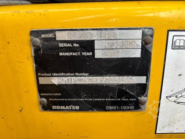 Гусеничный экскаватор Komatsu PC 210-10M0 (New / Non CE Certified)