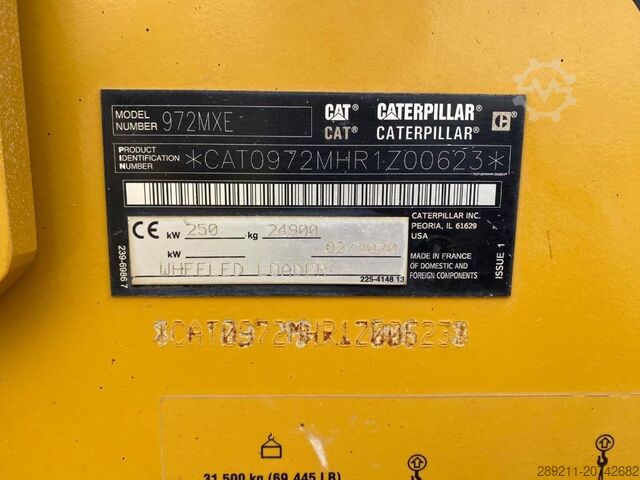 Колесный погрузчик CAT 972 M XE