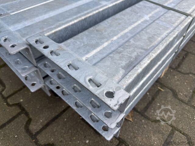 Magazyn wysokiego składowania Trawers regałów paletowych Jung Heinrich MPB/ K: 160 x 50 mm Lichte Weite: 3.400 mm / feuerverzinkt