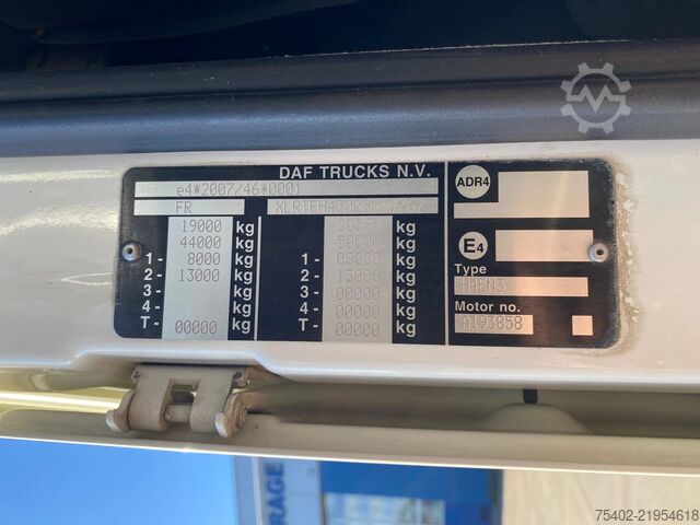 标准-SZM DAF XF 106.460 SC / Hydraulic / Euro 6