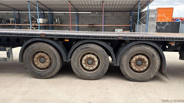 Prikolice platforme Kögel SN 24P (BELGIAN TRAILER / MERCEDES AXLES / DISC...