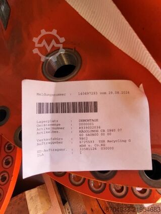 Hydraulikmotor + Ersatzteile Hägglunds CB 840 760 SA0N00 00 00